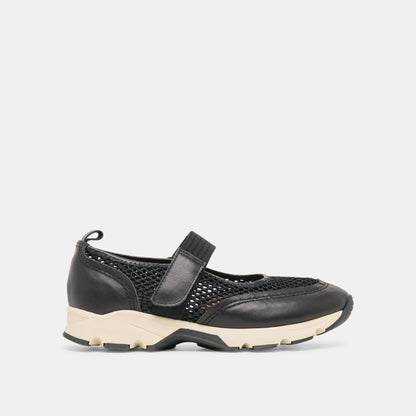 Seline Black Mesh Sneakers | Dolce Vita Trending