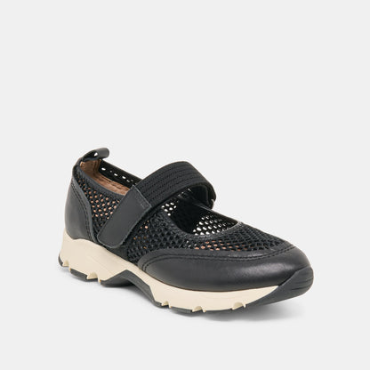 Seline Black Mesh Sneakers | Dolce Vita Trending