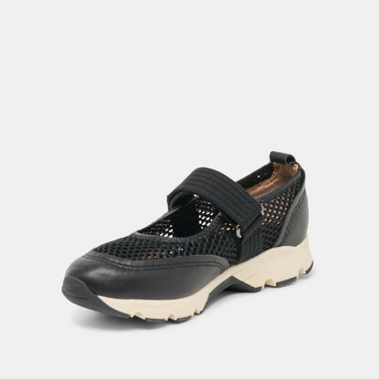 Seline Black Mesh Sneakers | Dolce Vita Trending