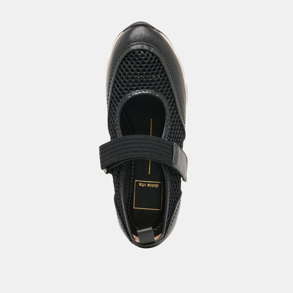 Seline Black Mesh Sneakers | Dolce Vita Trending