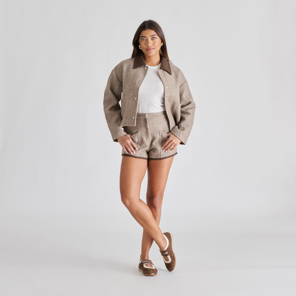 Swan Dk Brown Suede Sneakers | Dolce Vita Popular