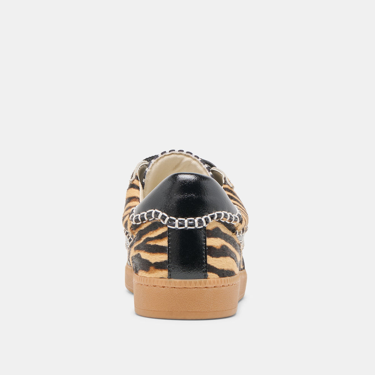 Notice Stitch Tiger Calf Hair Sneakers | Dolce Vita Premium