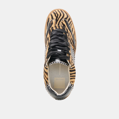Notice Stitch Tiger Calf Hair Sneakers | Dolce Vita Premium