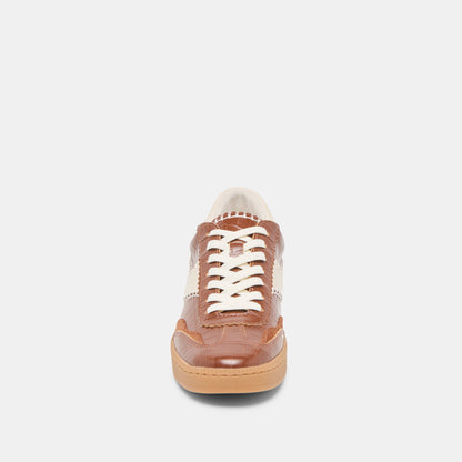 NOTICE STITCH SNEAKERS COGNAC CROCO EMBOSSED LEATHER
 – Dolce Vita | Dolce Vita Popular
