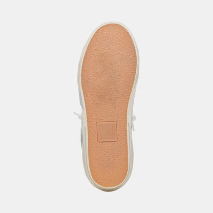 Zina Sneakers Chrome Distressed Leather | Chrome Leather Sneakers
 – Dolce Vita | Dolce Vita Sale