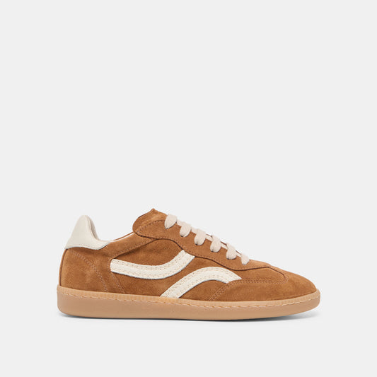 Rebel Pecan Suede Sneakers | Dolce Vita Best Seller