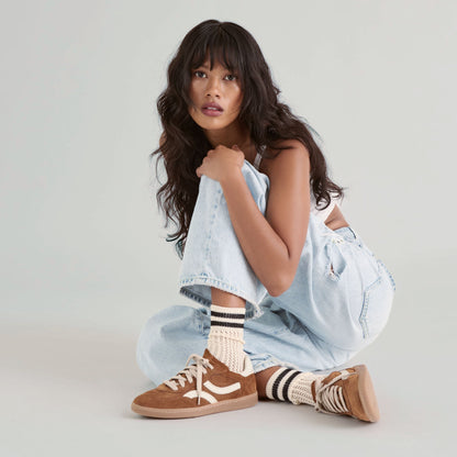 Rebel Pecan Suede Sneakers | Dolce Vita Best Seller