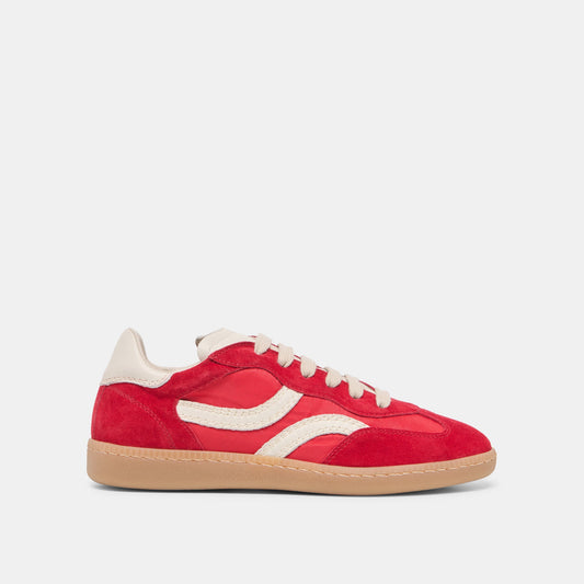 Rebel Crimson Nylon Sneakers | Dolce Vita Sale