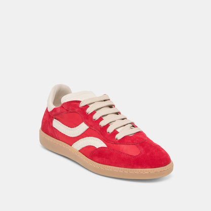 Rebel Crimson Nylon Sneakers | Dolce Vita Sale