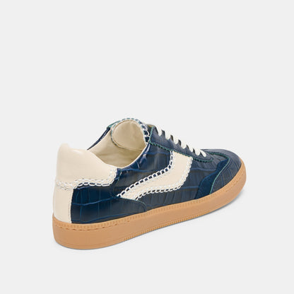 NOTICE STITCH SNEAKERS INK CROCO EMBOSSED LEATHER
 – Dolce Vita | Dolce Vita Best Seller