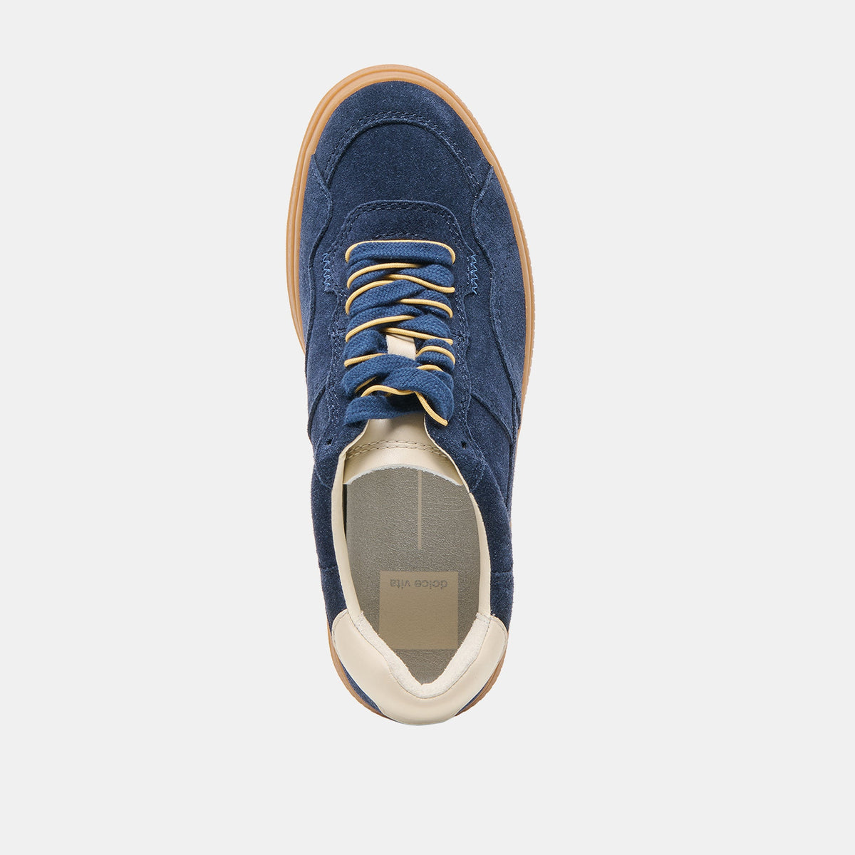 Naomy H2O Waterproof Navy Suede Sneakers | Dolce Vita Featured