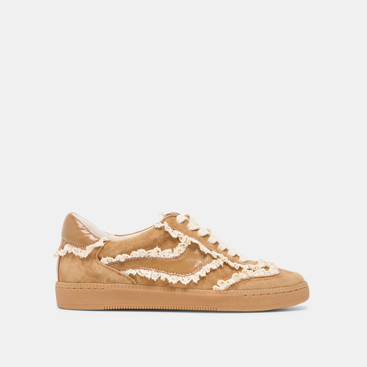 Notice Lace Lt Brown Suede Sneakers | Dolce Vita Great Value