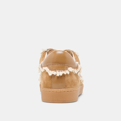 Notice Lace Lt Brown Suede Sneakers | Dolce Vita Great Value