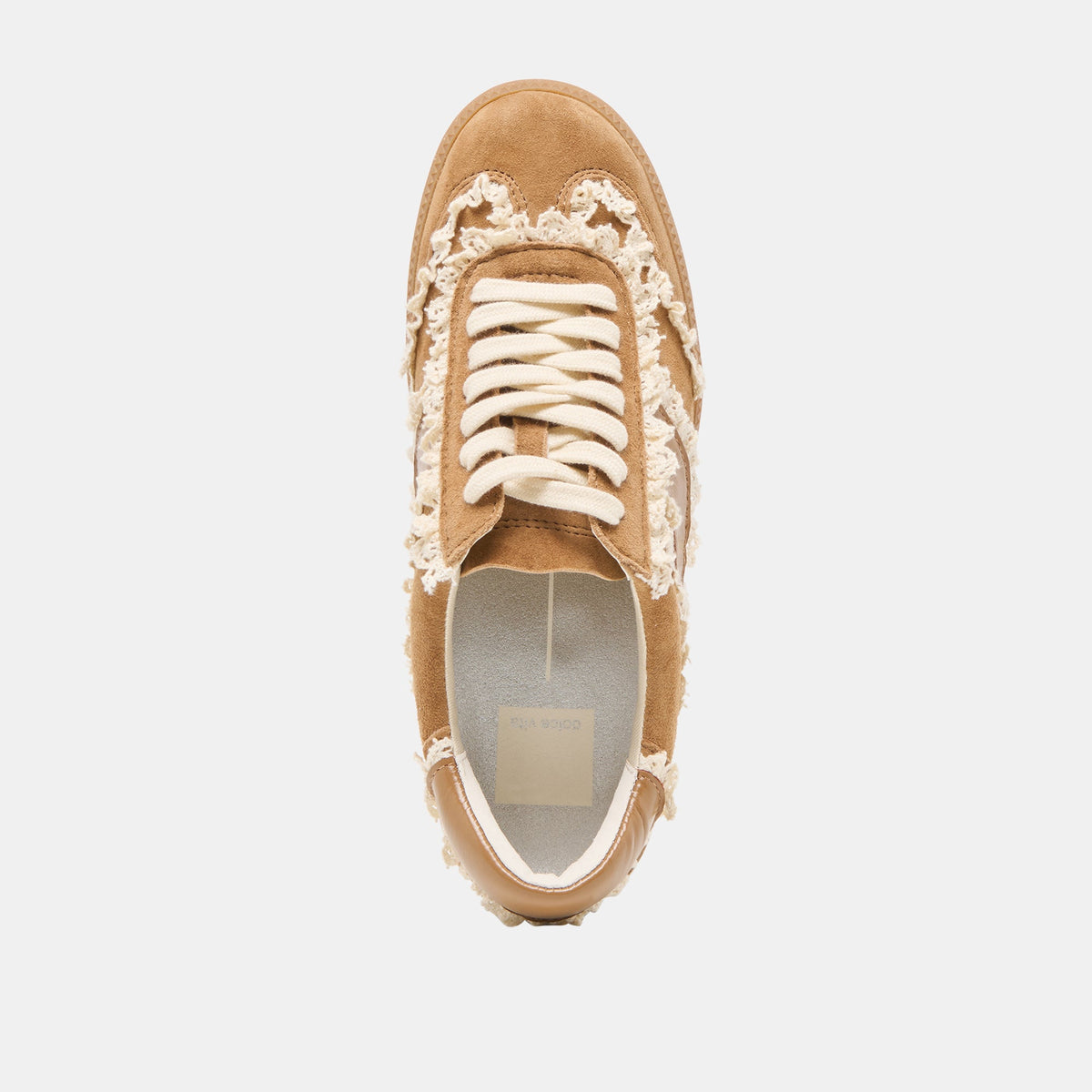 Notice Lace Lt Brown Suede Sneakers | Dolce Vita Great Value