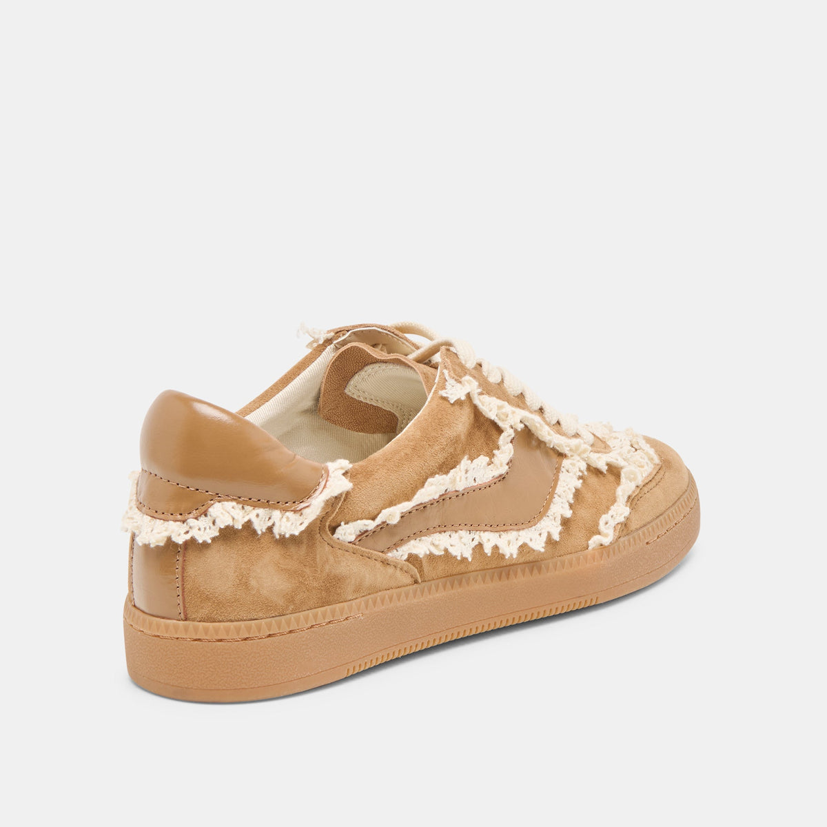 Notice Lace Lt Brown Suede Sneakers | Dolce Vita Great Value