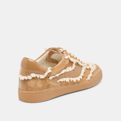 Notice Lace Lt Brown Suede Sneakers | Dolce Vita Great Value