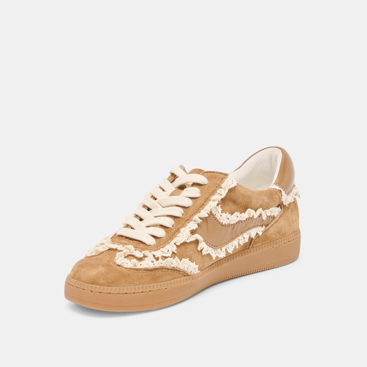 Notice Lace Lt Brown Suede Sneakers | Dolce Vita Great Value