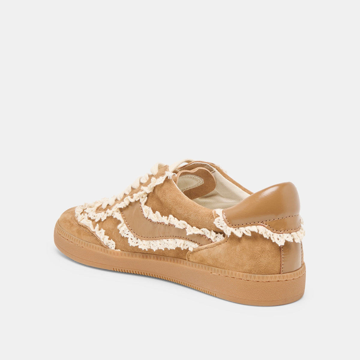Notice Lace Lt Brown Suede Sneakers | Dolce Vita Great Value