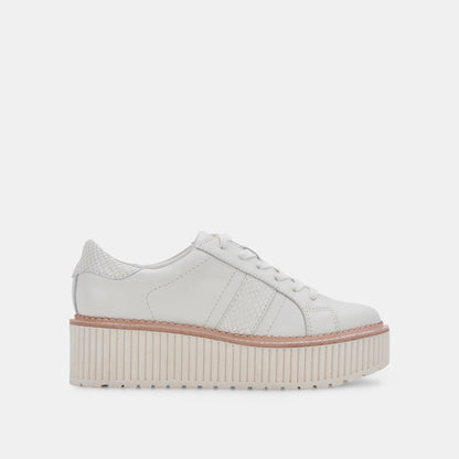 TIGER SNEAKERS WHITE LEATHER
 – Dolce Vita | Dolce Vita Latest
