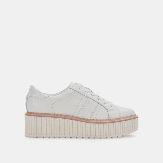 TIGER SNEAKERS WHITE LEATHER
 – Dolce Vita | Dolce Vita Latest
