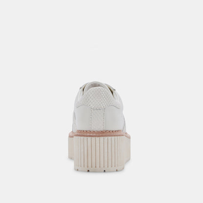 TIGER SNEAKERS WHITE LEATHER
 – Dolce Vita | Dolce Vita Latest