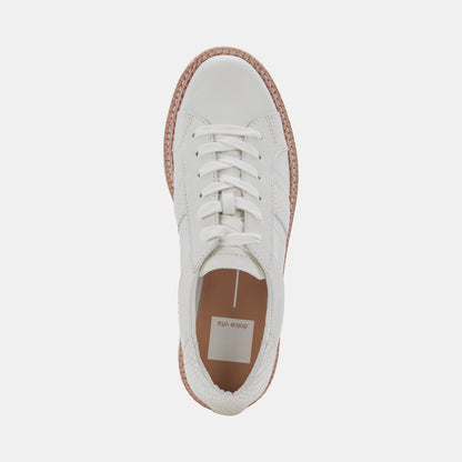 TIGER SNEAKERS WHITE LEATHER
 – Dolce Vita | Dolce Vita Latest