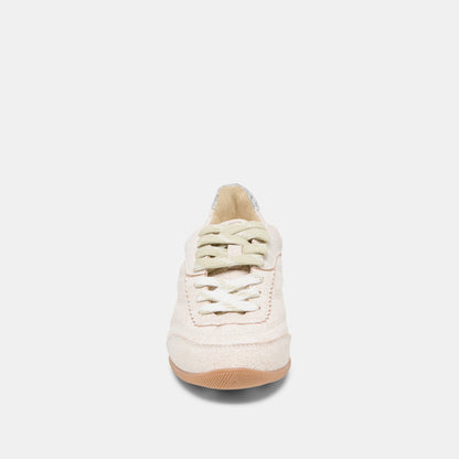 Laini Off White Crackled Leather Sneakers | Dolce Vita Everyday