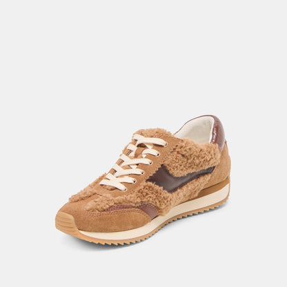 B.NTCD Plush Brown Plush Sneakers | Dolce Vita Best Seller