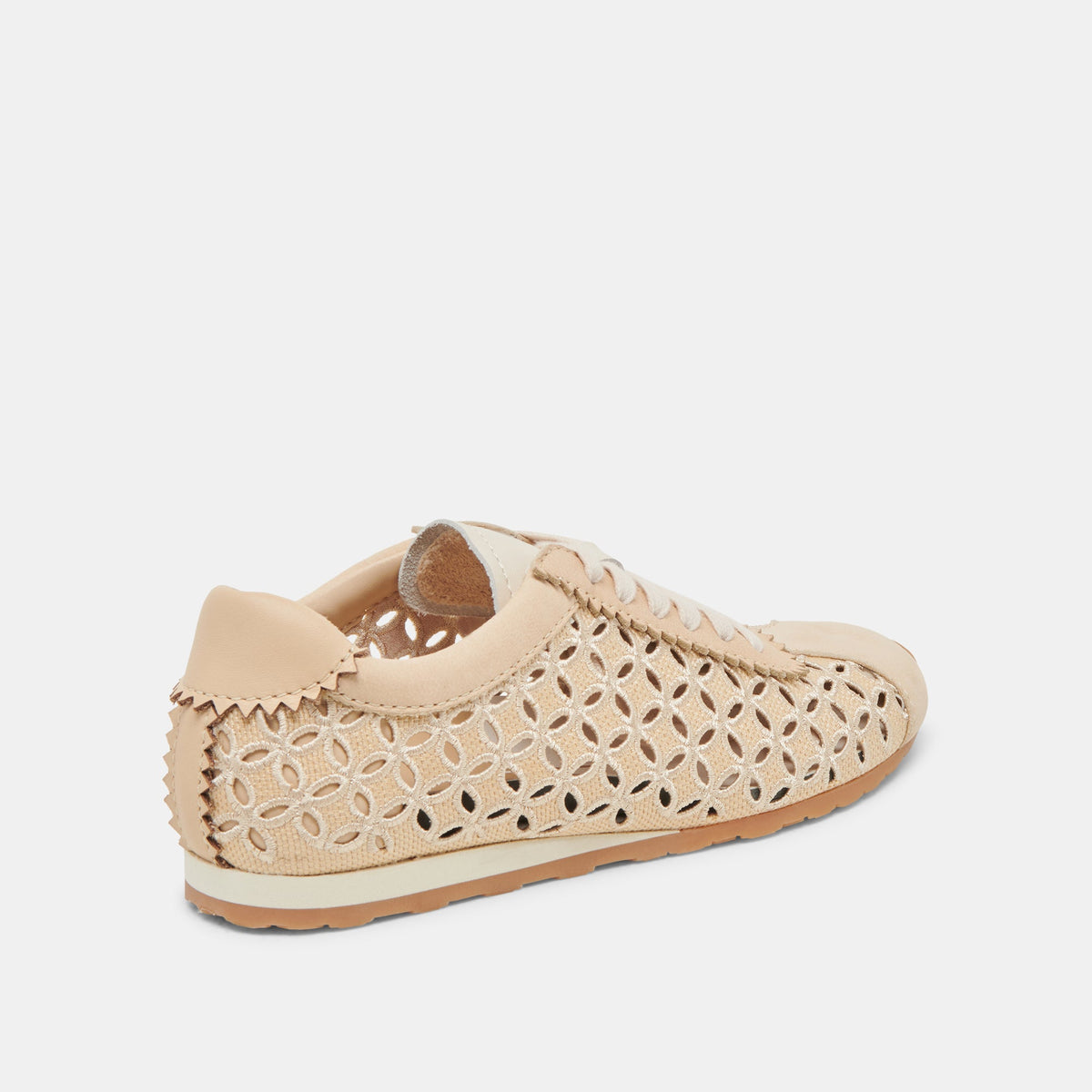 DANIE EYELET PERF SNEAKERS LT NATURAL RAFFIA
 – Dolce Vita | Dolce Vita Signature