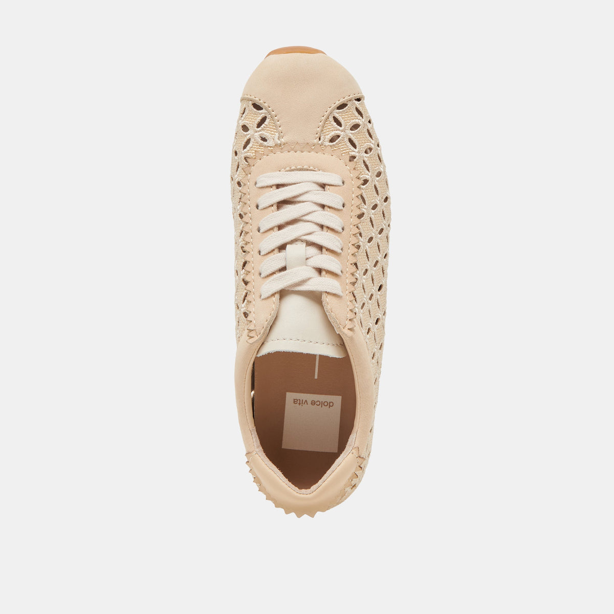 DANIE EYELET PERF SNEAKERS LT NATURAL RAFFIA
 – Dolce Vita | Dolce Vita Signature
