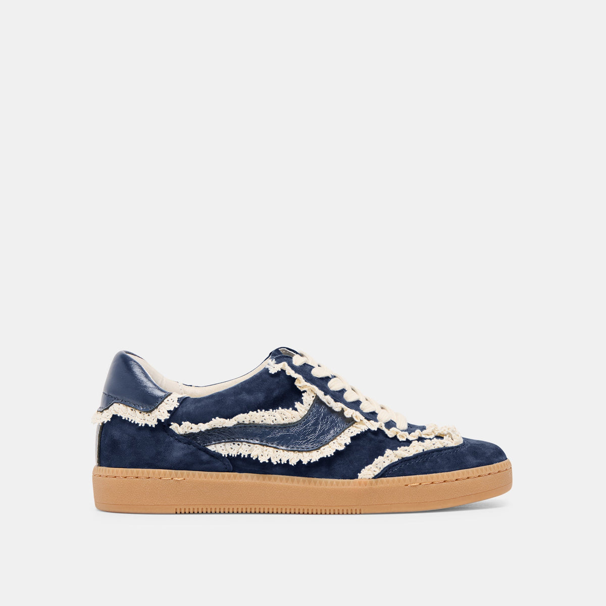 Notice Lace Navy Suede Sneakers | Dolce Vita Trending