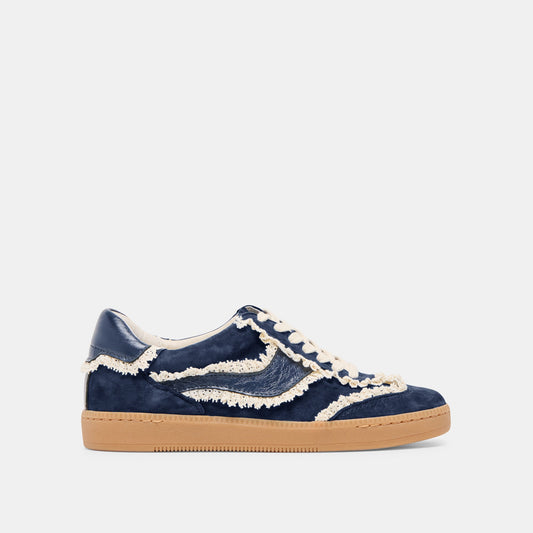 Notice Lace Navy Suede Sneakers | Dolce Vita Trending