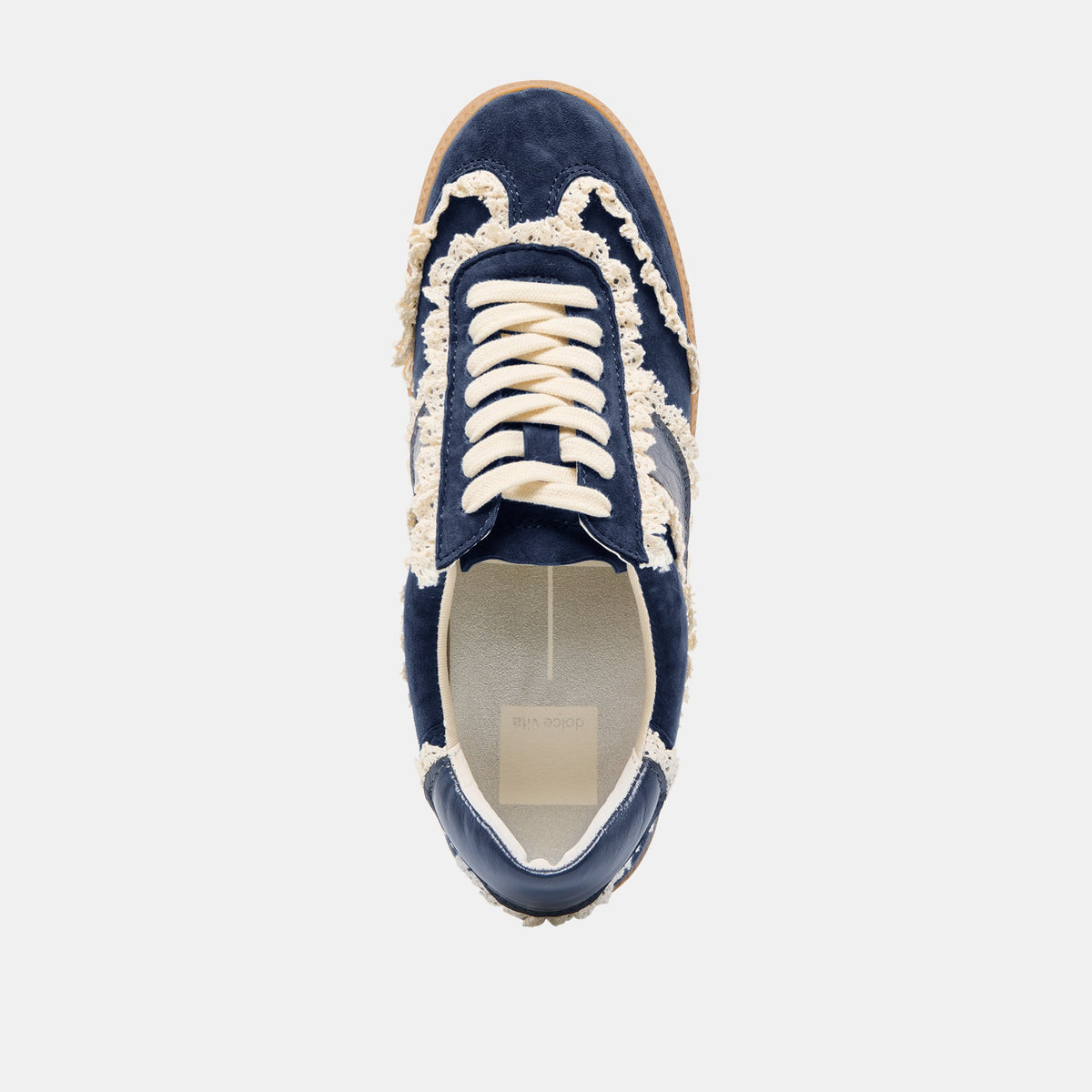 Notice Lace Navy Suede Sneakers | Dolce Vita Trending