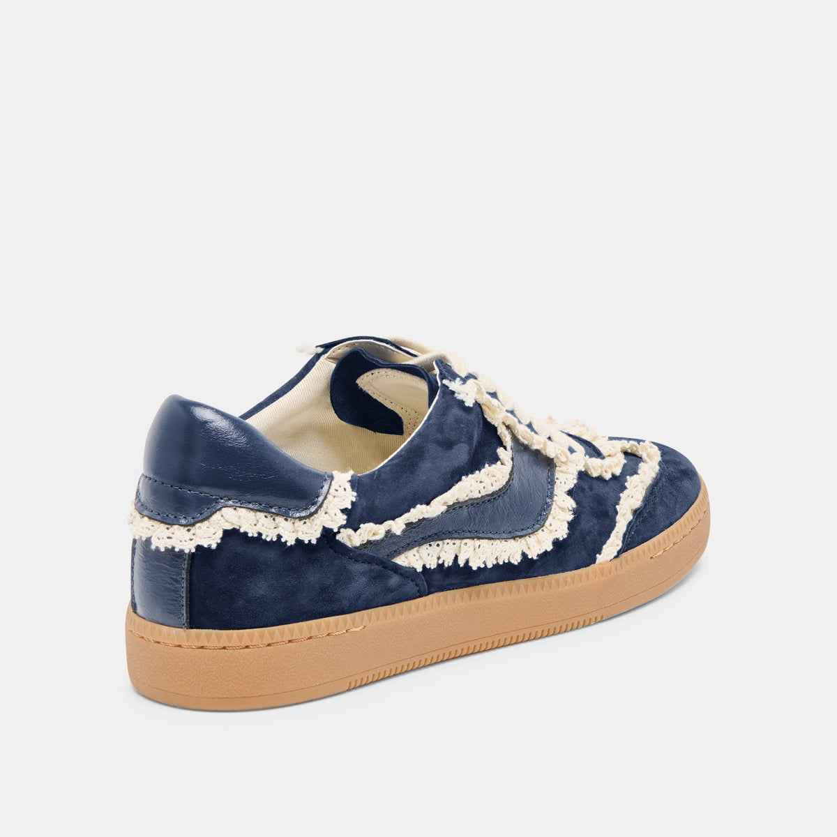 Notice Lace Navy Suede Sneakers | Dolce Vita Trending