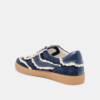Notice Lace Navy Suede Sneakers | Dolce Vita Trending