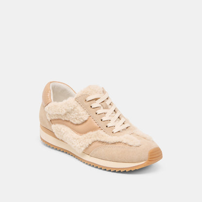 B.NTCD Plush Natural Plush Sneakers | Dolce Vita Smart Buy