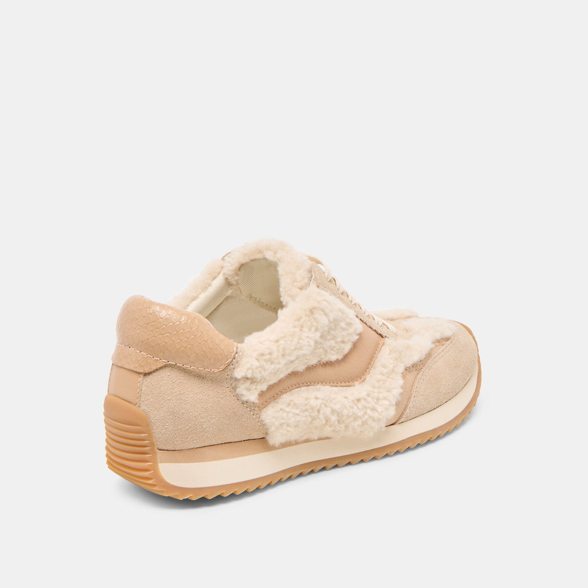 B.NTCD Plush Natural Plush Sneakers | Dolce Vita Smart Buy