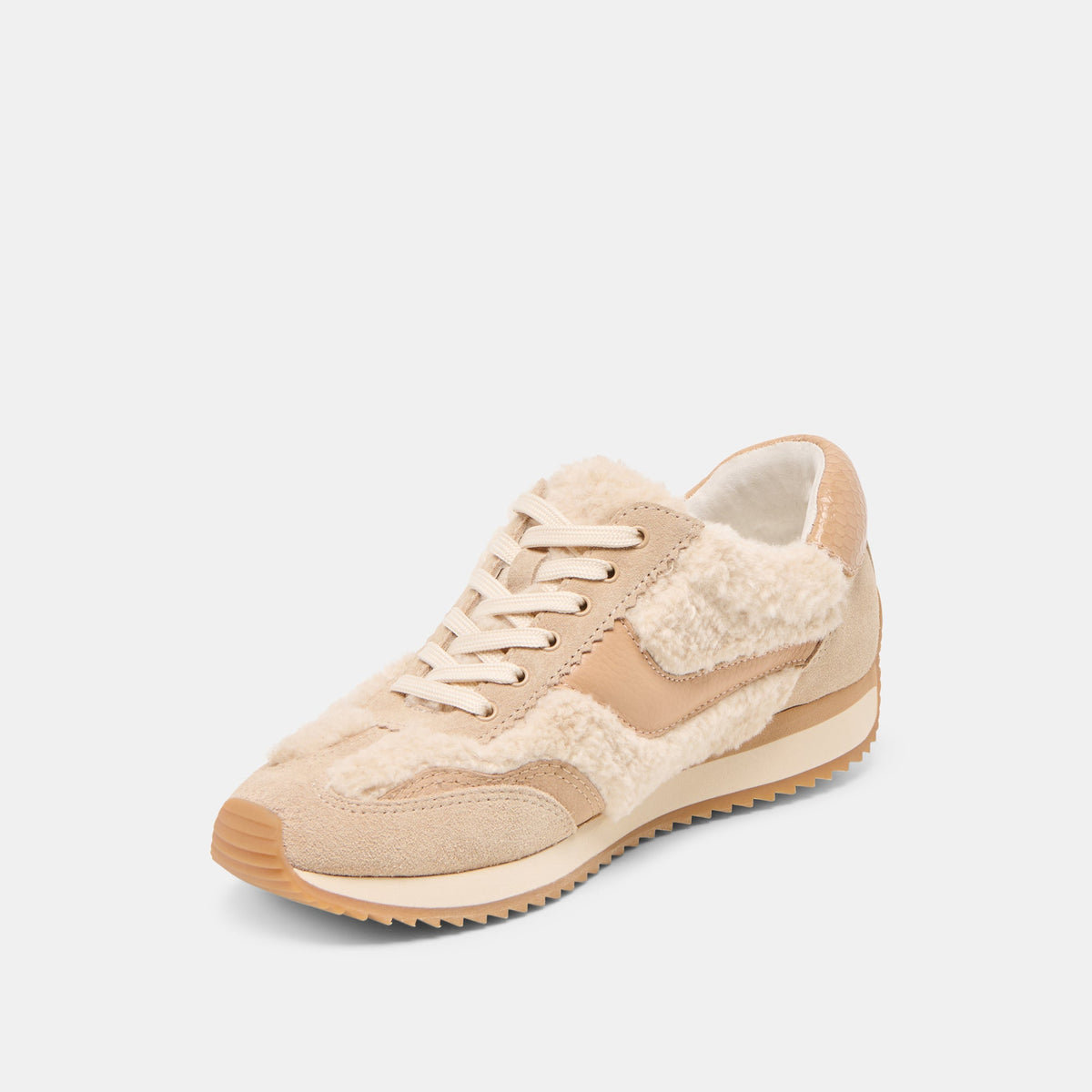 B.NTCD Plush Natural Plush Sneakers | Dolce Vita Smart Buy