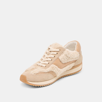 B.NTCD Plush Natural Plush Sneakers | Dolce Vita Smart Buy