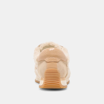 B.NTCD Plush Natural Plush Sneakers | Dolce Vita Smart Buy