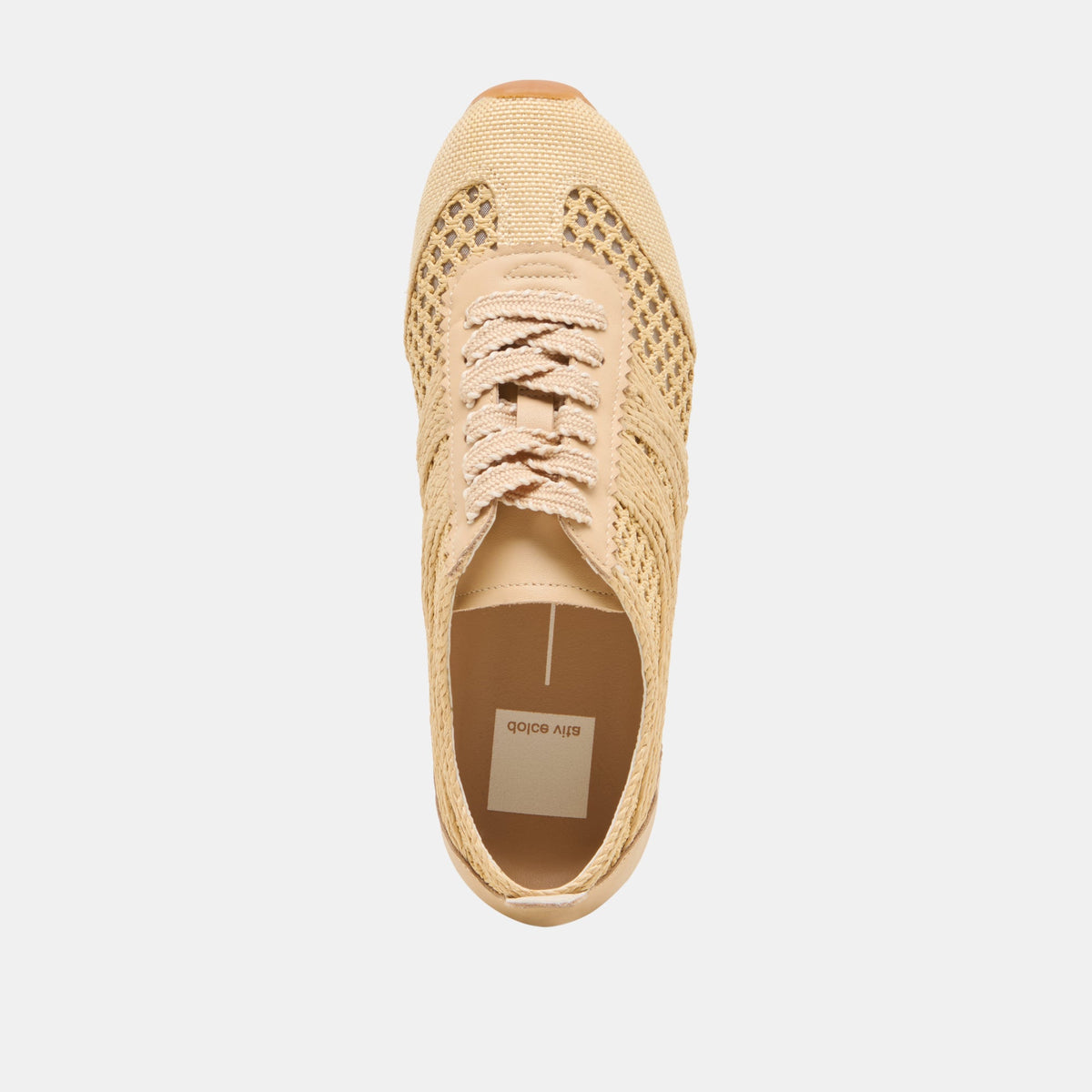 Dream Lt Natural Woven Raffia Sneakers | Dolce Vita Signature