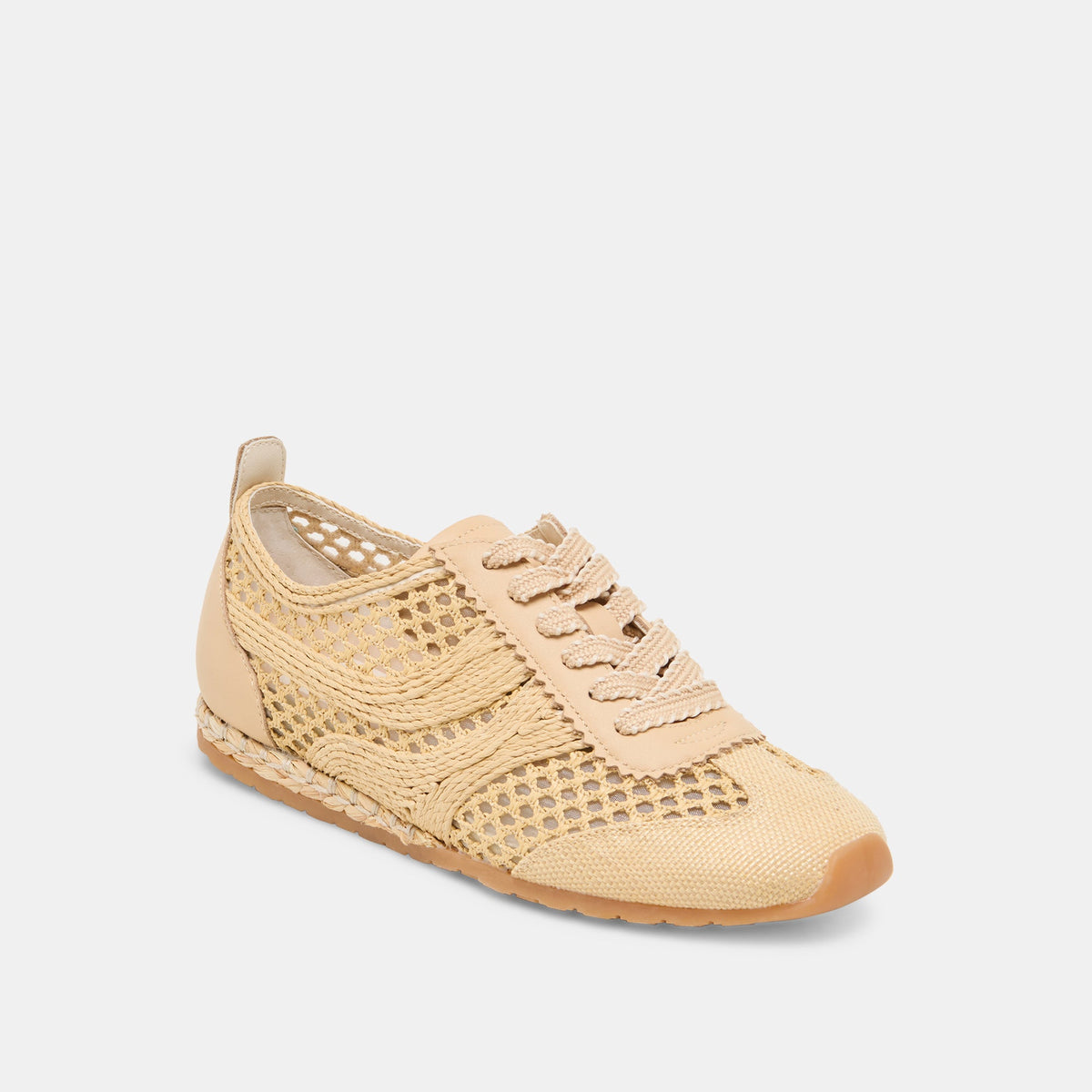 Dream Lt Natural Woven Raffia Sneakers | Dolce Vita Signature