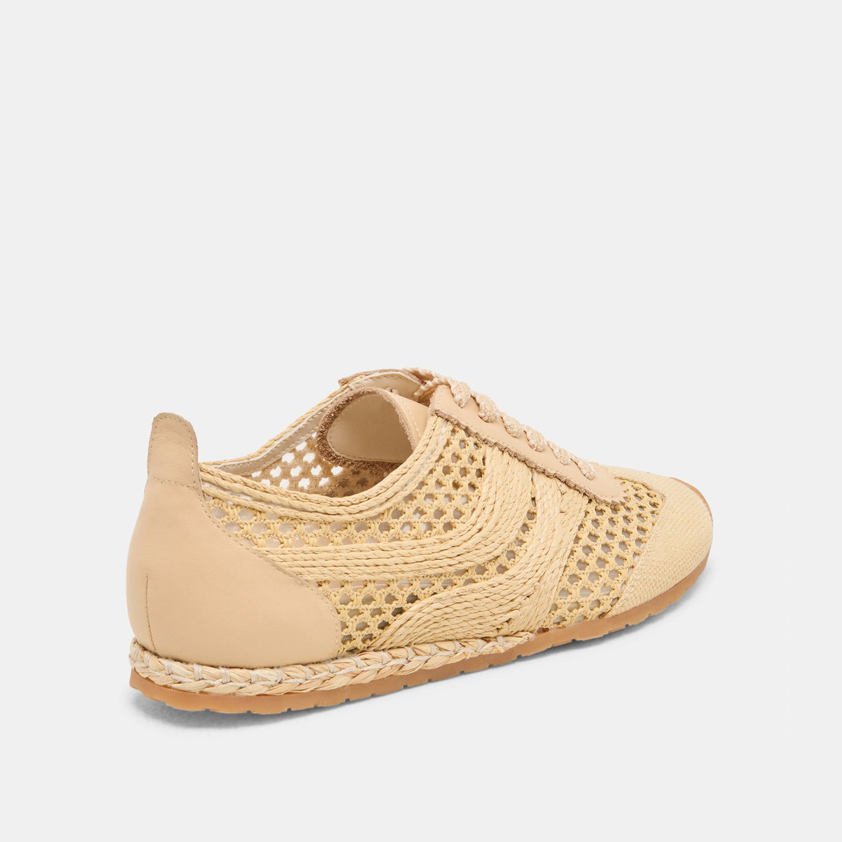 Dream Lt Natural Woven Raffia Sneakers | Dolce Vita Signature