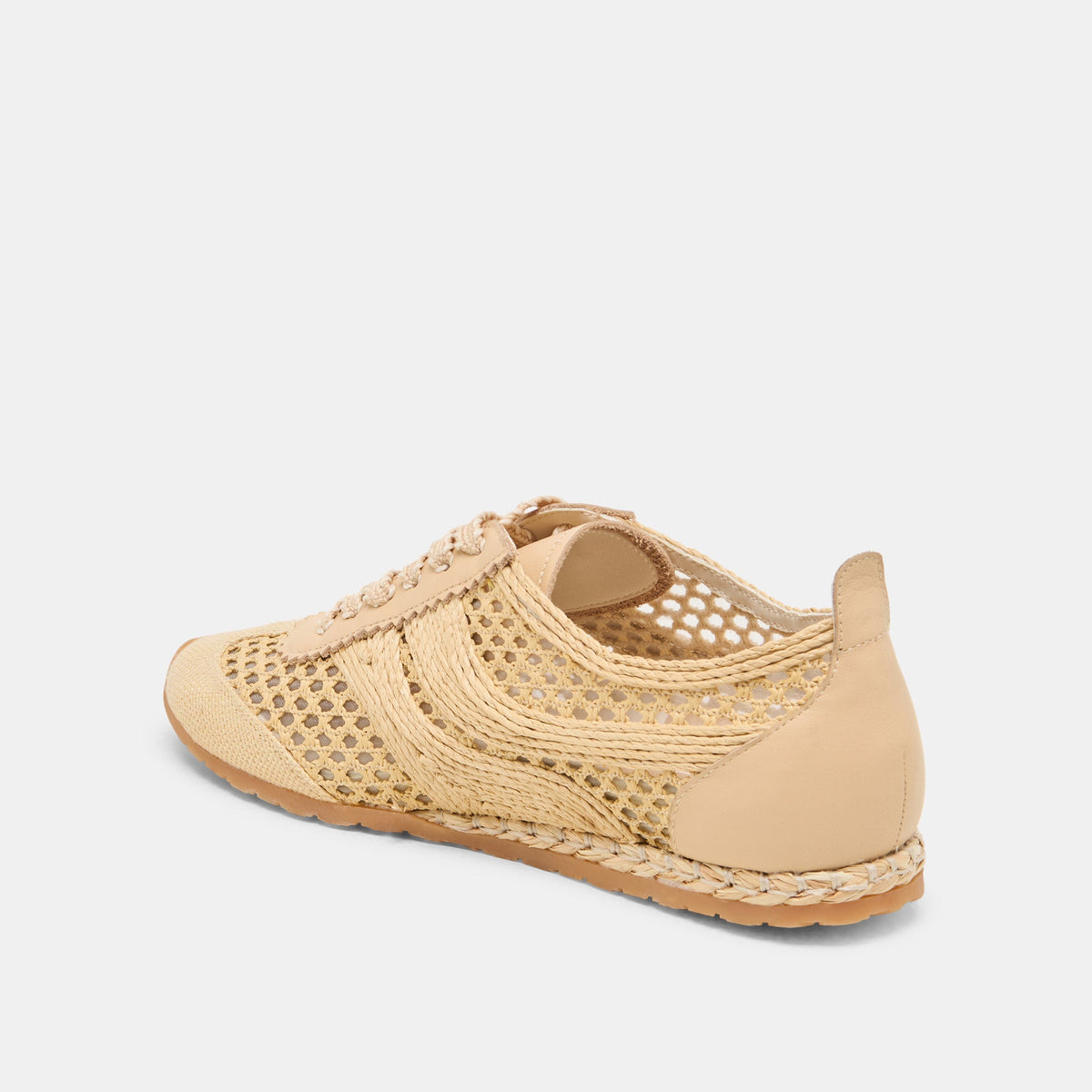 Dream Lt Natural Woven Raffia Sneakers | Dolce Vita Signature