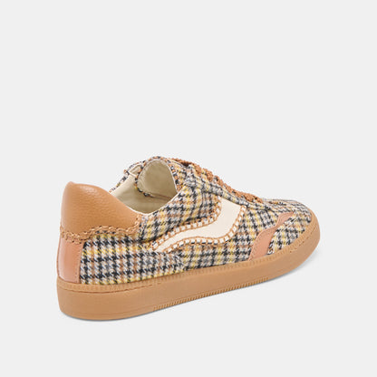 Notice Stitch Yellow Plaid Tweed Sneakers | Dolce Vita Value