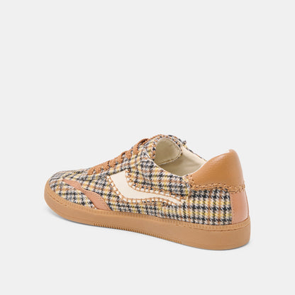 Notice Stitch Yellow Plaid Tweed Sneakers | Dolce Vita Value