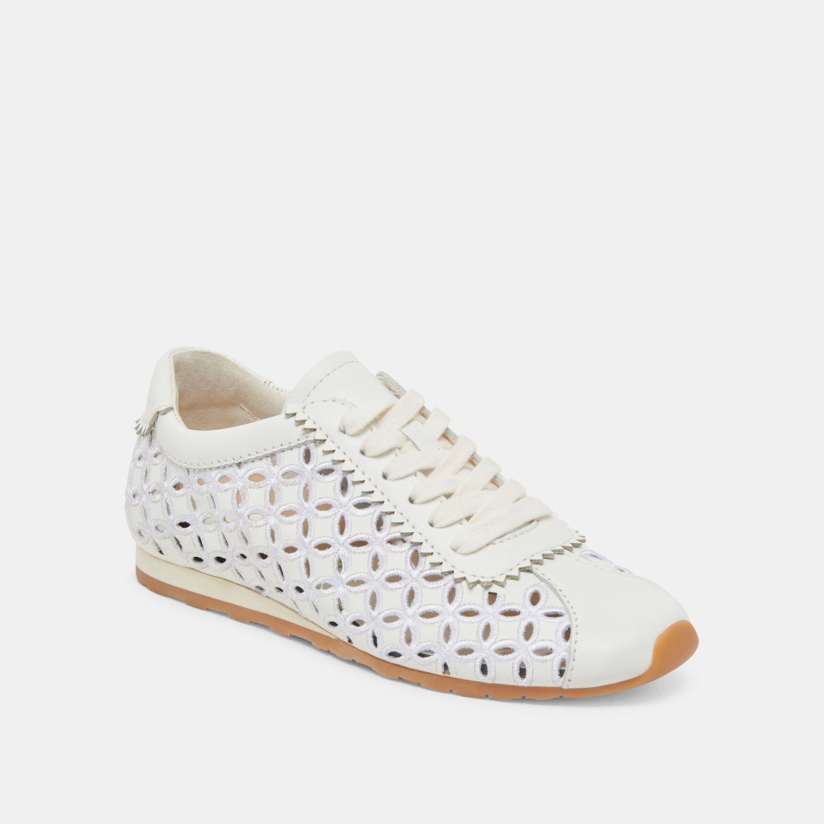 DANIE EYELET PERF SNEAKERS TRUE WHITE LEATHER
 – Dolce Vita | Dolce Vita Classic