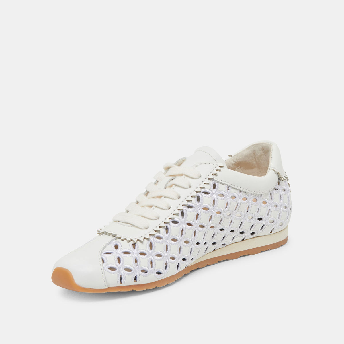 DANIE EYELET PERF SNEAKERS TRUE WHITE LEATHER
 – Dolce Vita | Dolce Vita Classic