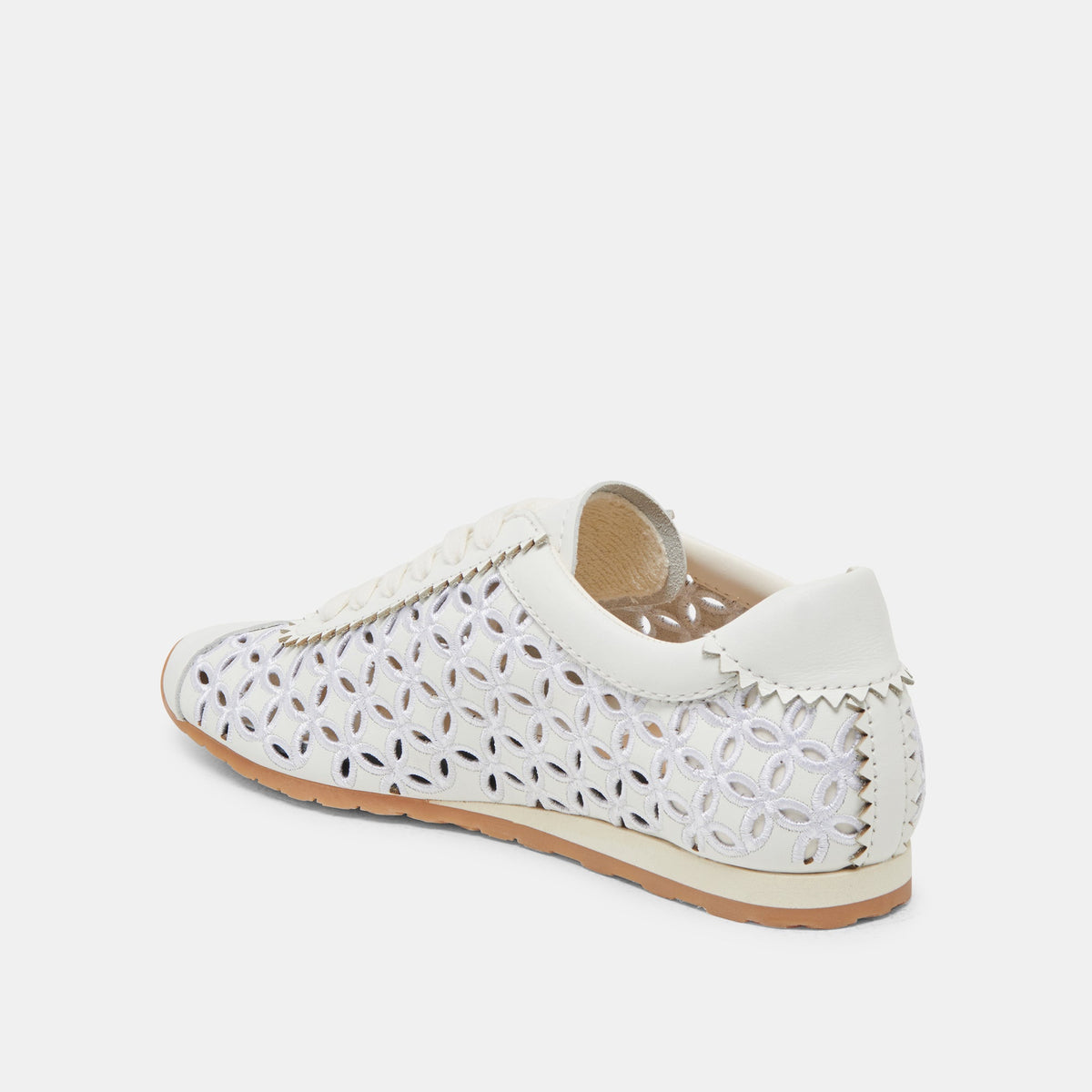 DANIE EYELET PERF SNEAKERS TRUE WHITE LEATHER
 – Dolce Vita | Dolce Vita Classic