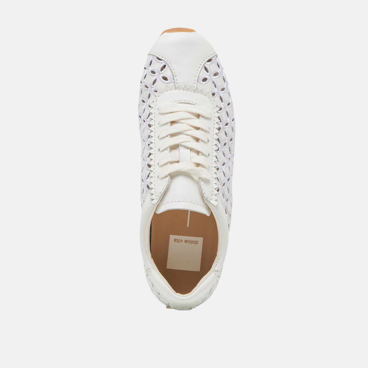 DANIE EYELET PERF SNEAKERS TRUE WHITE LEATHER
 – Dolce Vita | Dolce Vita Classic